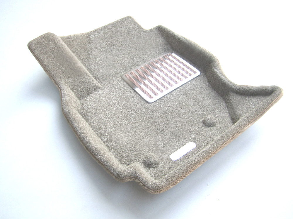 Коврики салона текст. 3D euro-std VOLVO XC 70 (2007-2016) /S 80 (2006-2016) (БЕЖ) (EM3D)